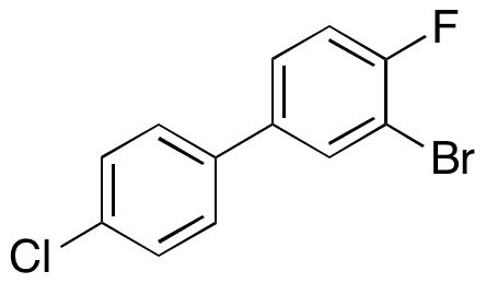 3-Bromo-4-chloro-4-fluoro-1,1-biphenyl - Chemical structure and product image