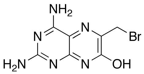 6-Bromomethyl-2,4-diamino-7-pteridinol - Chemical structure and product image