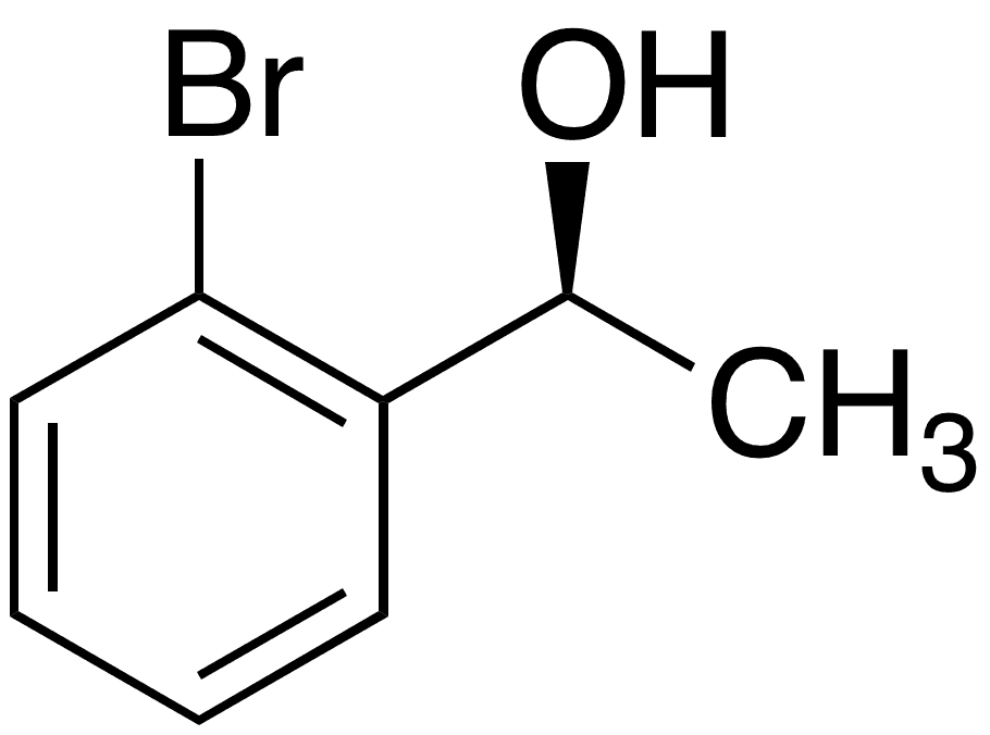 (S)â€‹-â€‹(-â€‹)â€‹-â€‹2-â€‹Bromo-alpha-â€‹methylbenzyl Alcohol - Chemical structure and product image