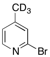 2-Bromo-4-picoline-d3 - Chemical structure and product image