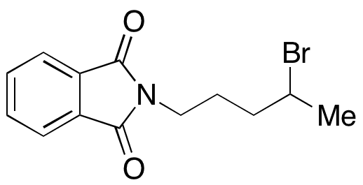 2-Bromo-5-phthalimidopentane - Chemical structure and product image