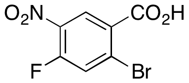2-Bromo-4-fluoro-5-nitrobenzoic Acid - Chemical structure and product image