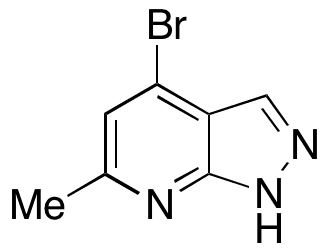 4-Bromo-6-methyl-1H-pyrazolo[3,4-b]pyridine - Chemical structure and product image