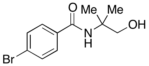 Bromo-N-(2-hydroxy-1,1-dimethylethyl)benzamide - Chemical structure and product image