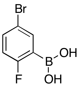 5-Bromo-2-fluorophenylboronic Acid - Chemical structure and product image