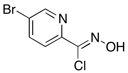 5-Bromo-N-hydroxy-2-pyridinecarboximidoyl Chloride - Chemical structure and product image