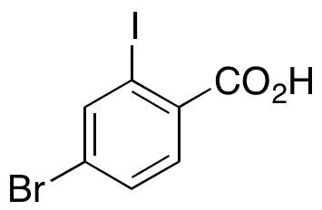 4-Bromo-2-iodo-benzoic Acid - Chemical structure and product image