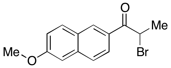 2-Bromo-6-methoxy-2-propionaphthone - Chemical structure and product image