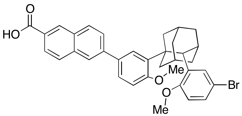 5-Bromo-2-methoxyphenyl Adapalene - Chemical structure and product image