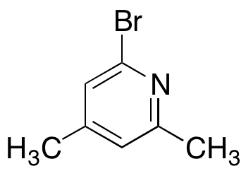 2-Bromo-4,6-dimethylpyridine - Chemical structure and product image
