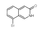 8-Bromoisoquinolin-3-ol - Chemical structure and product image