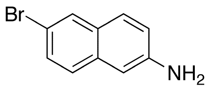 6-Bromo-2-naphthylamine - Chemical structure and product image