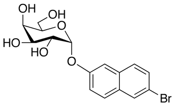 6-Bromo-2-naphthyl-alpha-D-galactopyranoside - Chemical structure and product image