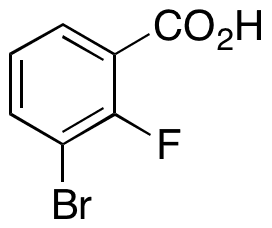 3-Bromo-2-fluorobenzoic Acid - Chemical structure and product image