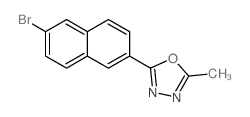 2-(6-Bromonaphthalen-2-yl)-5-methyl-1,3,4-oxadiazole - Chemical structure and product image