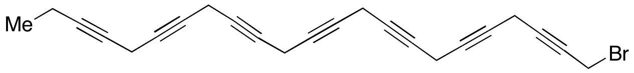 1-Bromo-2,5,8,11,14,17,20-tricosaheptayne - Chemical structure and product image