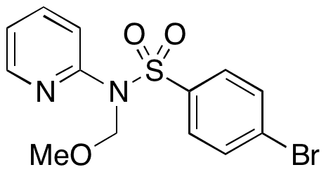 4-Bromo-N-(methoxymethyl)-N-(pyridin-2-yl)benzenesulfonamide - Chemical structure and product image