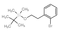(2-Bromophenethoxy)(t-butyl)dimethylsilane - Chemical structure and product image