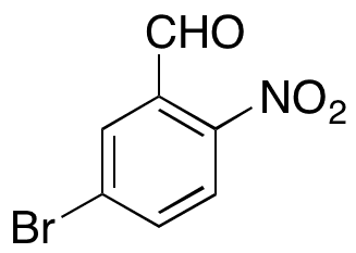2-Bromo-5-nitrobenzaldehyde - Chemical structure and product image