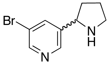 (RS)-3-Bromo Nornicotine - Chemical structure and product image