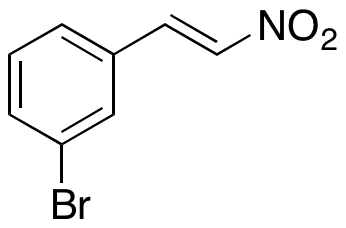 trans-3-Bromo-beta-nitrostyrene - Chemical structure and product image