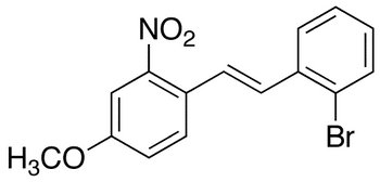 (E)-2-Bromo-2â€™-nitro-4â€™-methoxystilbene - Chemical structure and product image