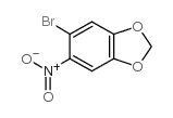 4-Bromo-5-nitro-1,2-methylenedioxybenzene - Chemical structure and product image
