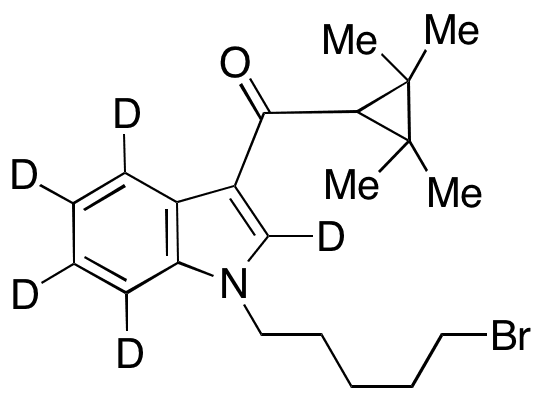 N-(5-Bromopentyl) UR-144-d5 - Chemical structure and product image