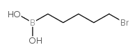 5-Bromopentylboronic acid - Chemical structure and product image