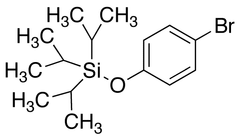 4-Bromophenoxytriisopropylsilane - Chemical structure and product image