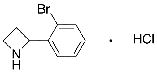 2-(2-Bromophenyl)azetidine Hydrochloride - Chemical structure and product image