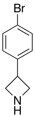 3-(4-Bromophenyl)azetidine - Chemical structure and product image