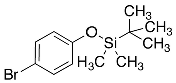4-Bromophenol tert-Butyldimethylsilyl Ether - Chemical structure and product image