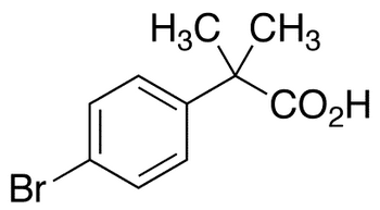 2-(4-Bromophenyl)-2,2â€™-dimethylacetic Acid - Chemical structure and product image