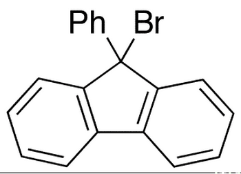 9-Bromo-9-phenylfluorene - Chemical structure and product image