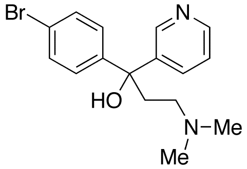 alpha-(4-Bromophenyl)-alpha-[2-(dimethylamino)ethyl]-3-pyridinemethanol - Chemical structure and product image