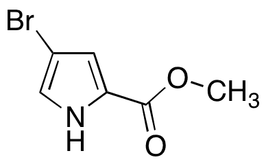 4-Bromo-1H-pyrrole-2-carboxylic Acid Methyl Ester - Chemical structure and product image