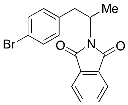 2-(1-(4-Bromophenyl)propan-2-yl)isoindoline-1,3-dione - Chemical structure and product image