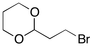 2-(2-Bromoethyl)-1,3-dioxane - Chemical structure and product image