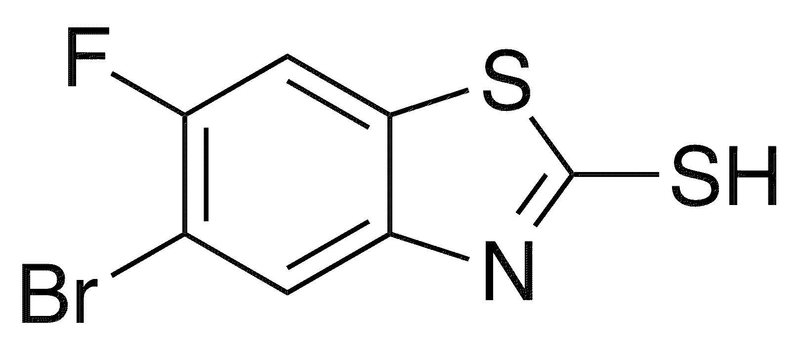 5-Bromo-6-fluorobenzo[d]thiazole-2-thiol - Chemical structure and product image