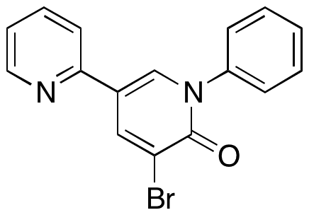 3-Bromo-5-(2-pyridyl)-1-phenyl-1,2-dihydropyridin-2-one - Chemical structure and product image