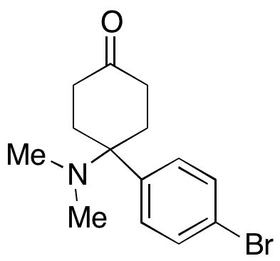 4-(4-Bromophenyl)-4-dimethylaminocyclohexanone - Chemical structure and product image
