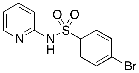 4-Bromo-N-(2-pyridyl)benzenesulfonamide - Chemical structure and product image