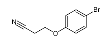 3-(4-Bromophenoxy)propanenitrile - Chemical structure and product image