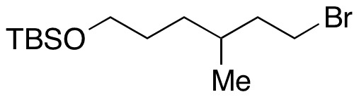((6-Bromo-4-methylhexyl)oxy)(tert-butyl)dimethylsilane - Chemical structure and product image