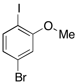 5-Bromo-2-iodoanisole - Chemical structure and product image