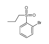 1-Bromo-2-(propanesulfonyl)benzene - Chemical structure and product image