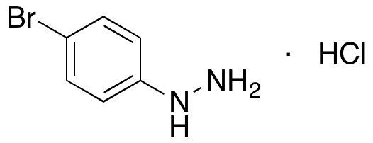 4-Bromophenylhydrazine Hydrochloride - Chemical structure and product image