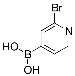 (2-Bromo-4-pyridinyl)-boronic Acid - Chemical structure and product image
