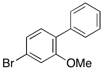 4-Bromo-2-methoxybiphenyl - Chemical structure and product image
